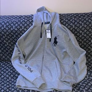 NWT Men’s Large Polo Ralph Lauren fleece jacket